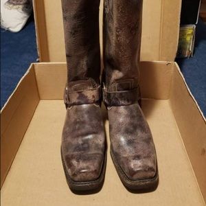 Frye 12R Harness boots Size 9